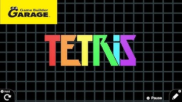 Tetris Recreated in Game Builder Garage