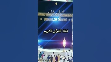 القرآن غذاء الروح  قناة القرآن  تلاوة هادئة تريح القلب وتزيل الهموم