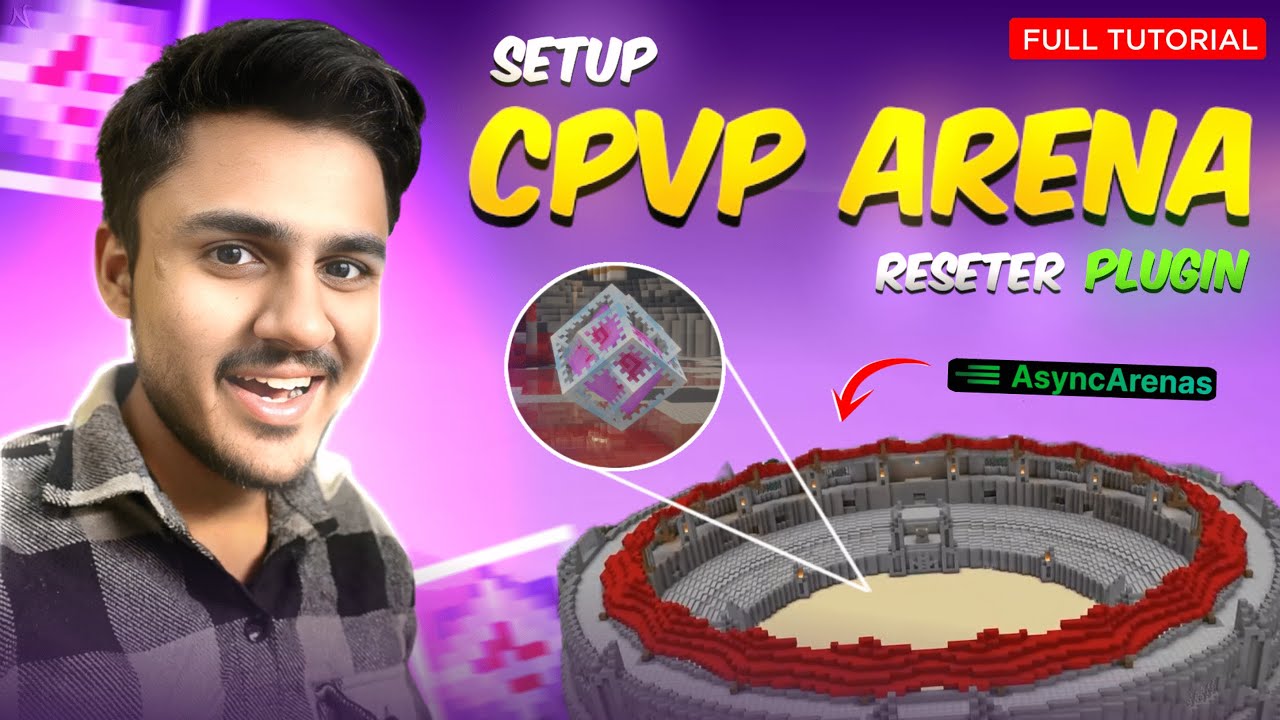 How to Setup CPVP Arena Reset Plugin | AsyncArenas Plugin Tutorial | CPVP Arena Auto Reset Setup