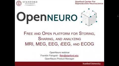 OpenNeuro webinar