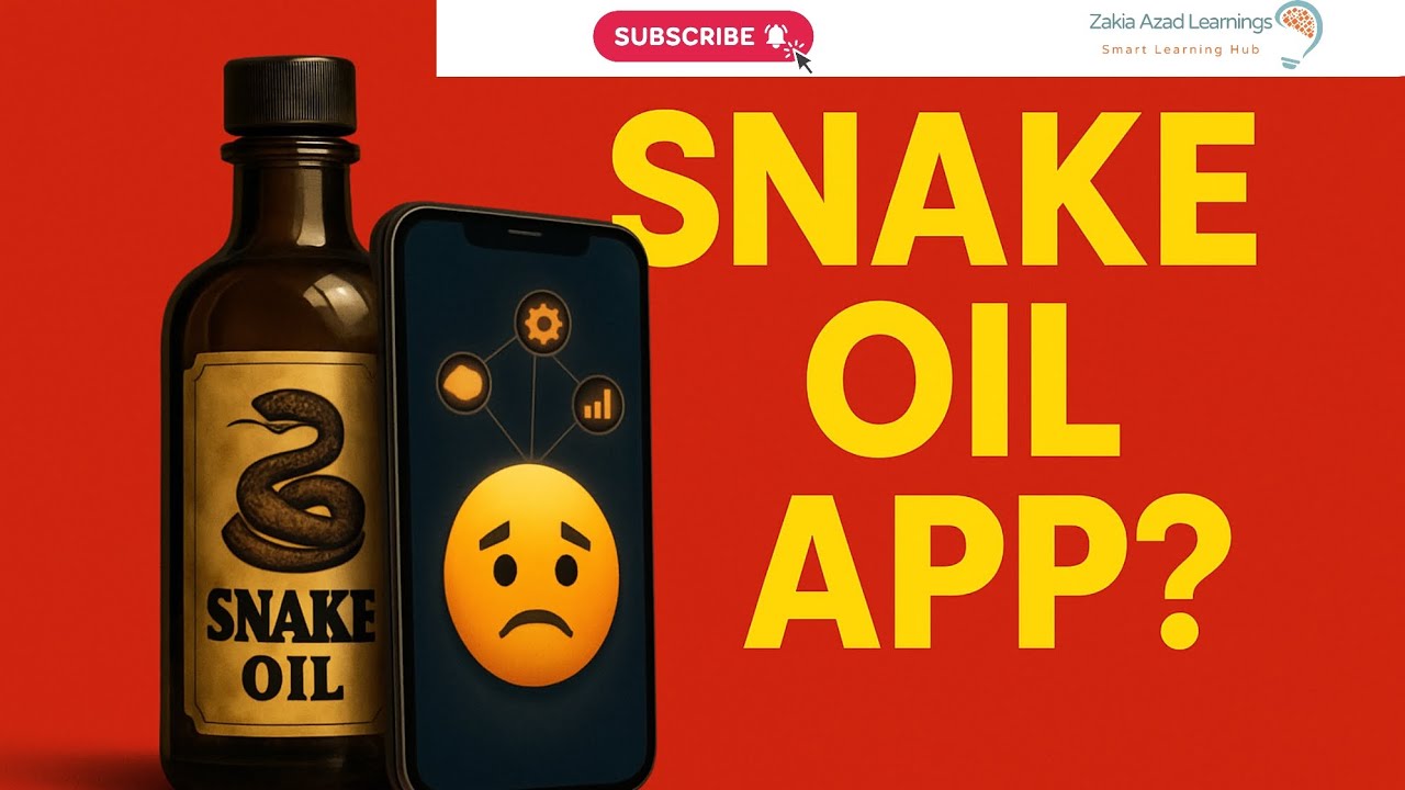 Snake Oil App क्या है? Fake Technology का सच |  
