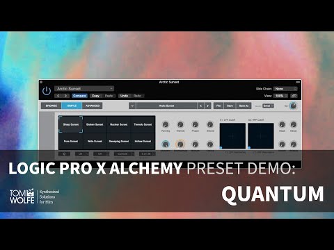 Logic Pro X: Quantum for Alchemy (Industrial Preset Bank)