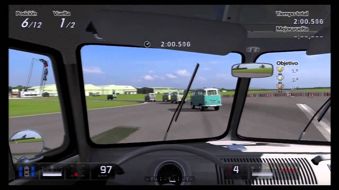 Gran Turismo 5 Top Gear event; begginer race (onboard, no driving