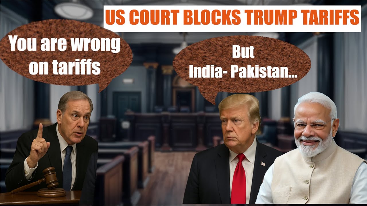 TRUMP GOVT USES INDIA-PAK TENSIONS TO JUSTIFY TARIFFS ! US COURT BLOCK TARIFFS ! IAS/ IPS/ SSC/ UPSC