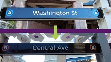 Valley Metro Rail - Transferring from A line to northbound B line