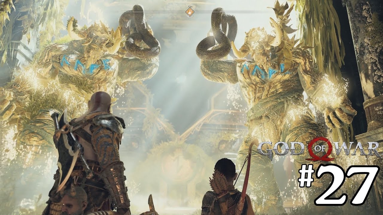 HALL OF TYR - God Of War Walkthrough Part 27 - PS4 Gameplay Review 2018  1080P 