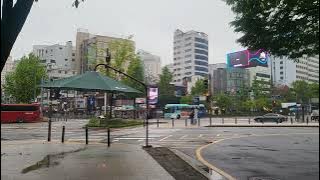 Street near City Hall Deoksugung Palace/Korea 서울시청ㆍ 덕수궁의 주변