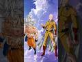 Who is Stronger #goku VS #onepunchman