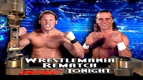Chris jericho vs shawn michaels raw 2003 highlights