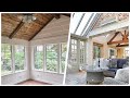75 Mid-sized Farmhouse Sunroom Design Ideas You'll Love 🔴
