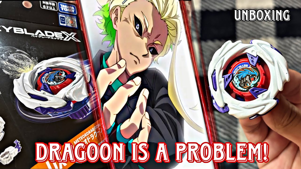 L DRAGO RETURNS(not) Beyblade X Meteor Dragoon 3-70J Unboxing and ...