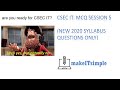 CSEC IT: MULTIPLE CHOICE SESSION 5 | MAKE | IT | SIMPLE | TT