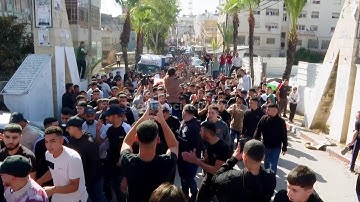 Funeral held for 18-year-old Palestinian man killed by Israeli fire in West Bank