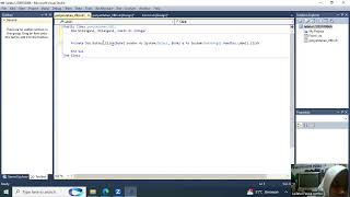 Tugas UTS ,cara mengerjakan projek dari aplikasi Microsoft visual studio 2010 Wealth