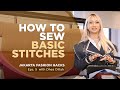 How to Sew Basic Stitches | Jakarta Fashion Hacks Ep.5 with Dhea Dillah