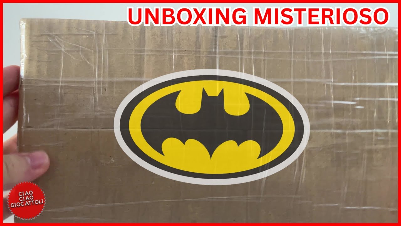 UNBOXING MISTERIOSO A TEMA BATMAN