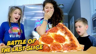 battle of the last slice of pizza superherokids in real life funny comic adventure