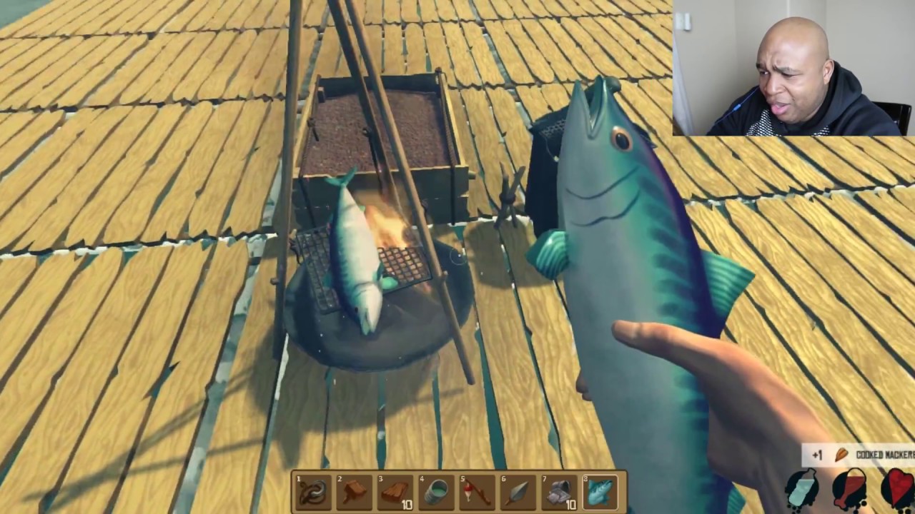 MY NEW COOKING SHOW!! Raft Gameplay 3 YouTube