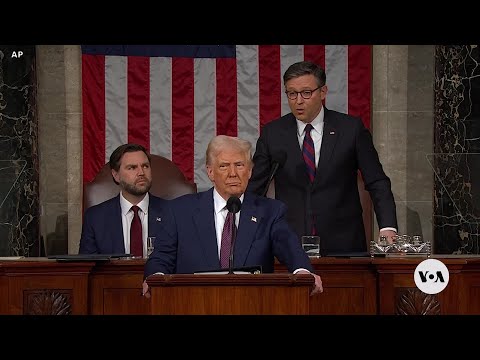 In speech to Congress Trump lauds administration’s early steps amid Democratic protest