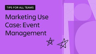 How To Plan & Manage Successful Events with Teamwork Collection | For Business Teams | Atlassian