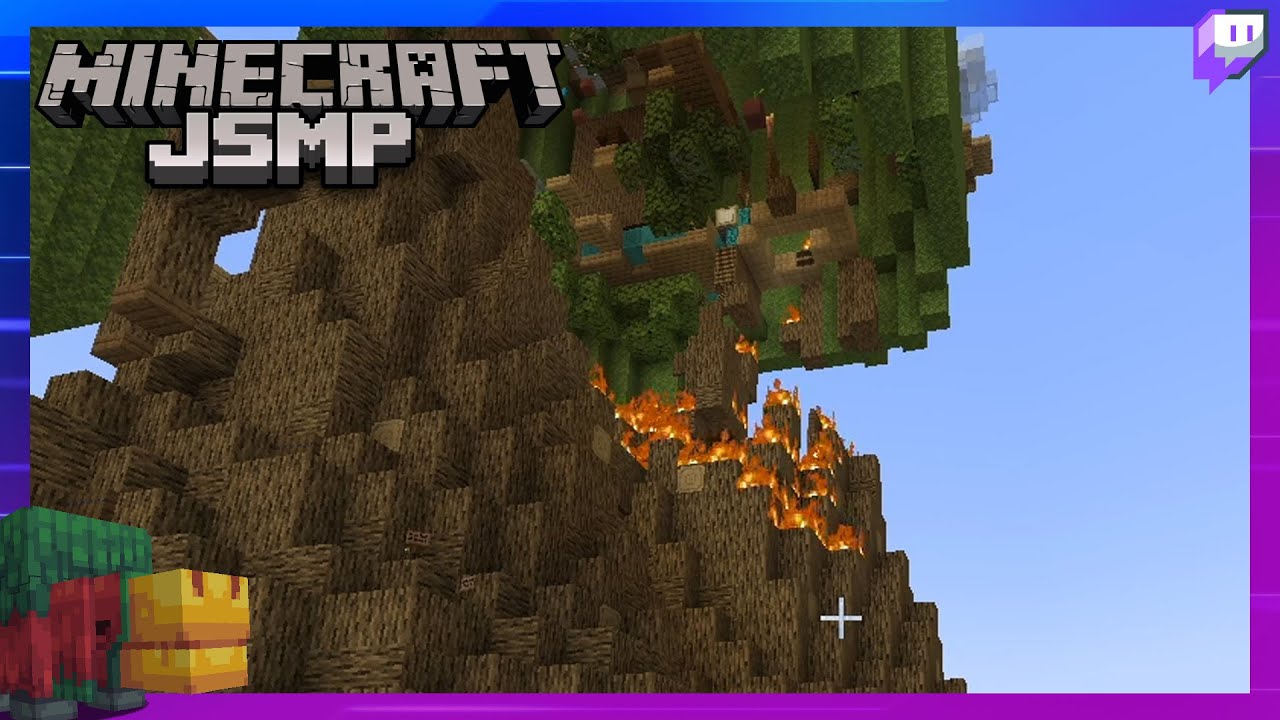 L'incendie mystere - Le JSMP - Minecraft VOD #69 - 11/01/2025 - YouTube
