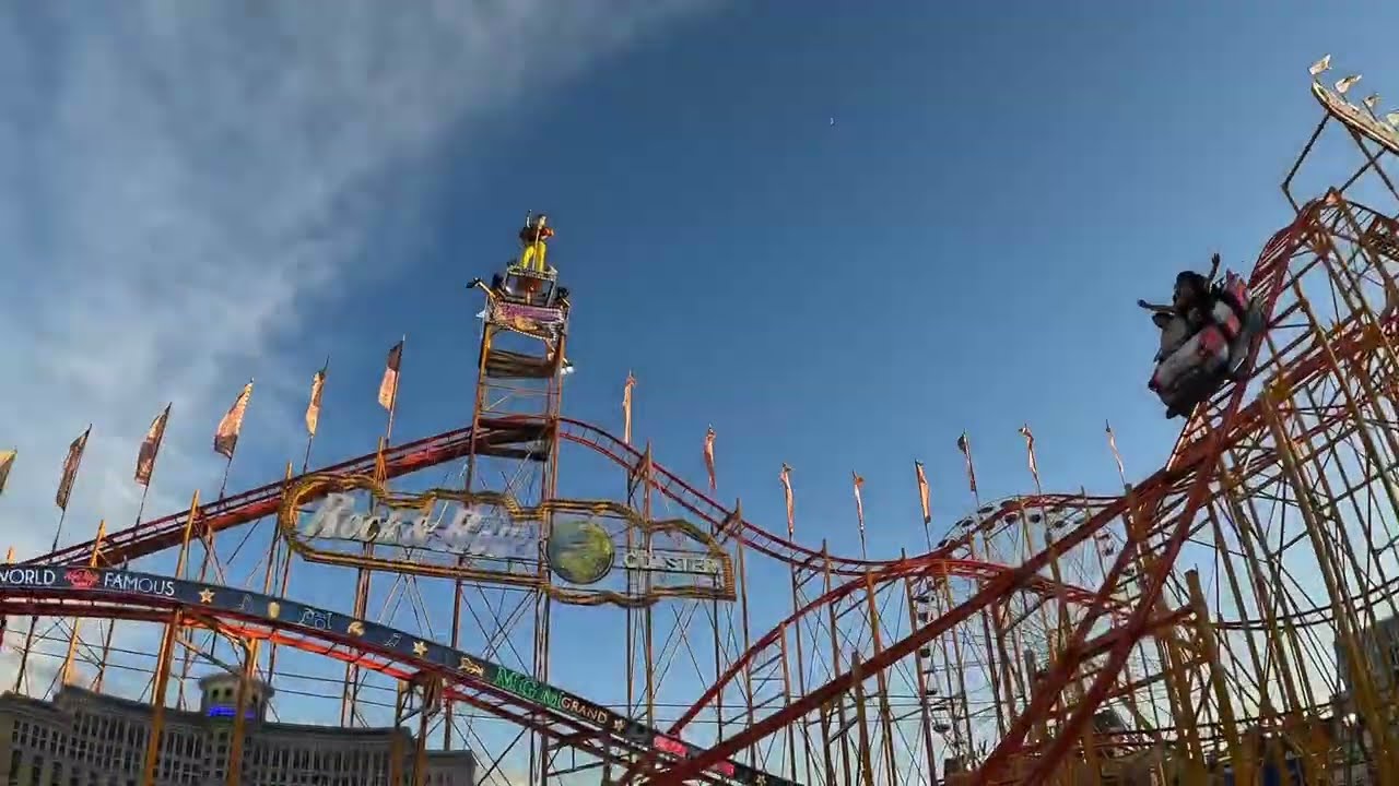 Rock & Roller Coaster | Onride/POV 4K | Vorlop | Karlsruher Frühjahrsmesse 2022