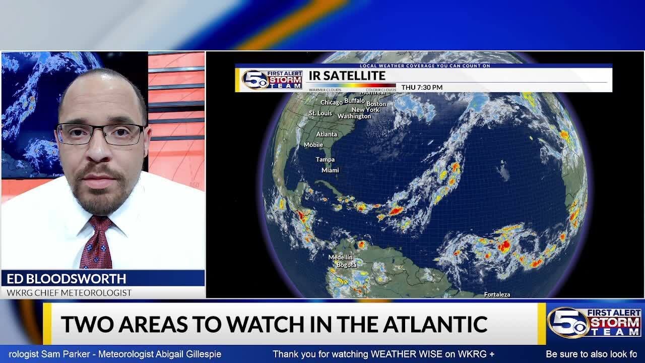TROPICS | Two Areas to Watch in the Atlantic - YouTube