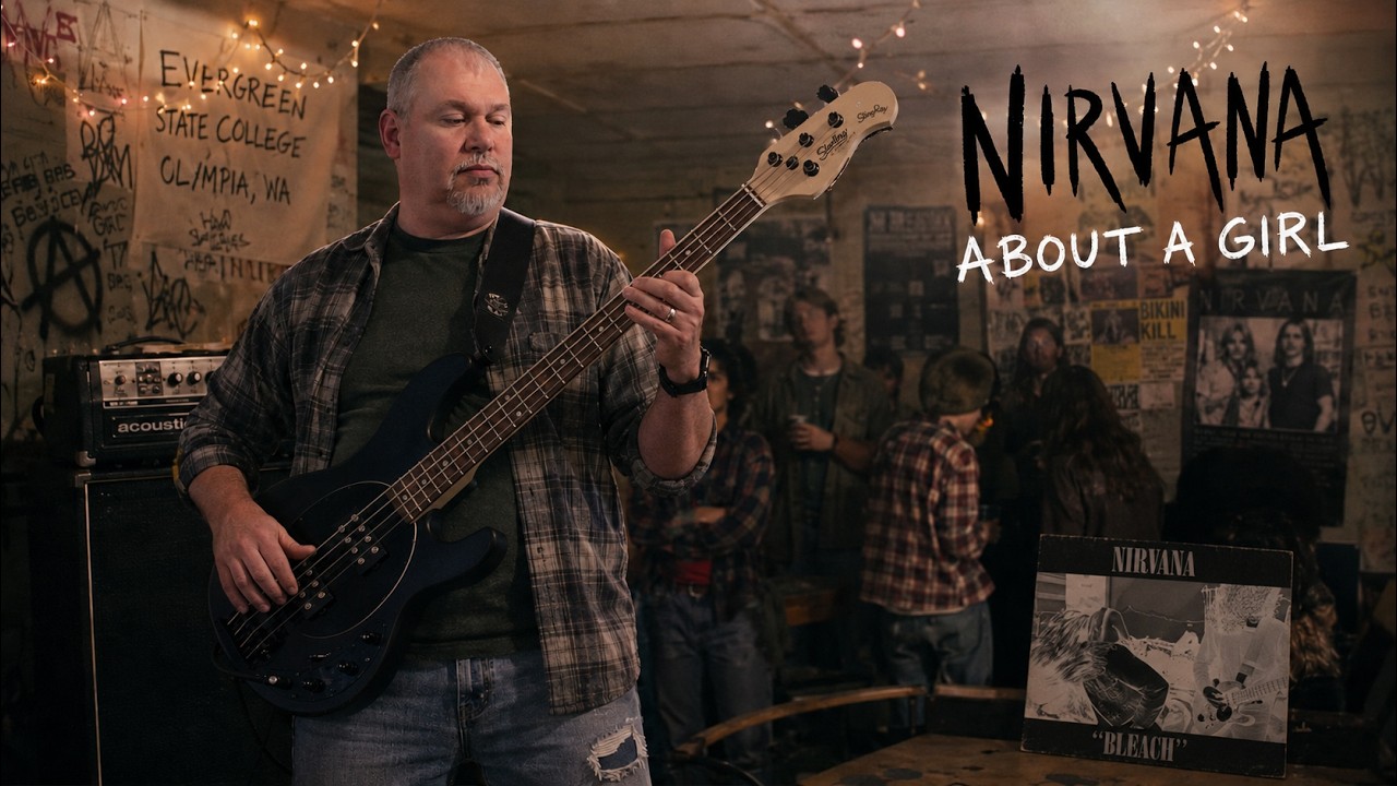 Nirvana - About a Girl (Bass cover) thumbnail