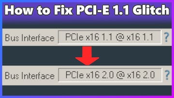 How to Fix "Stuck at PCI-E 1.1" on PCI-E 2.0 Cards
