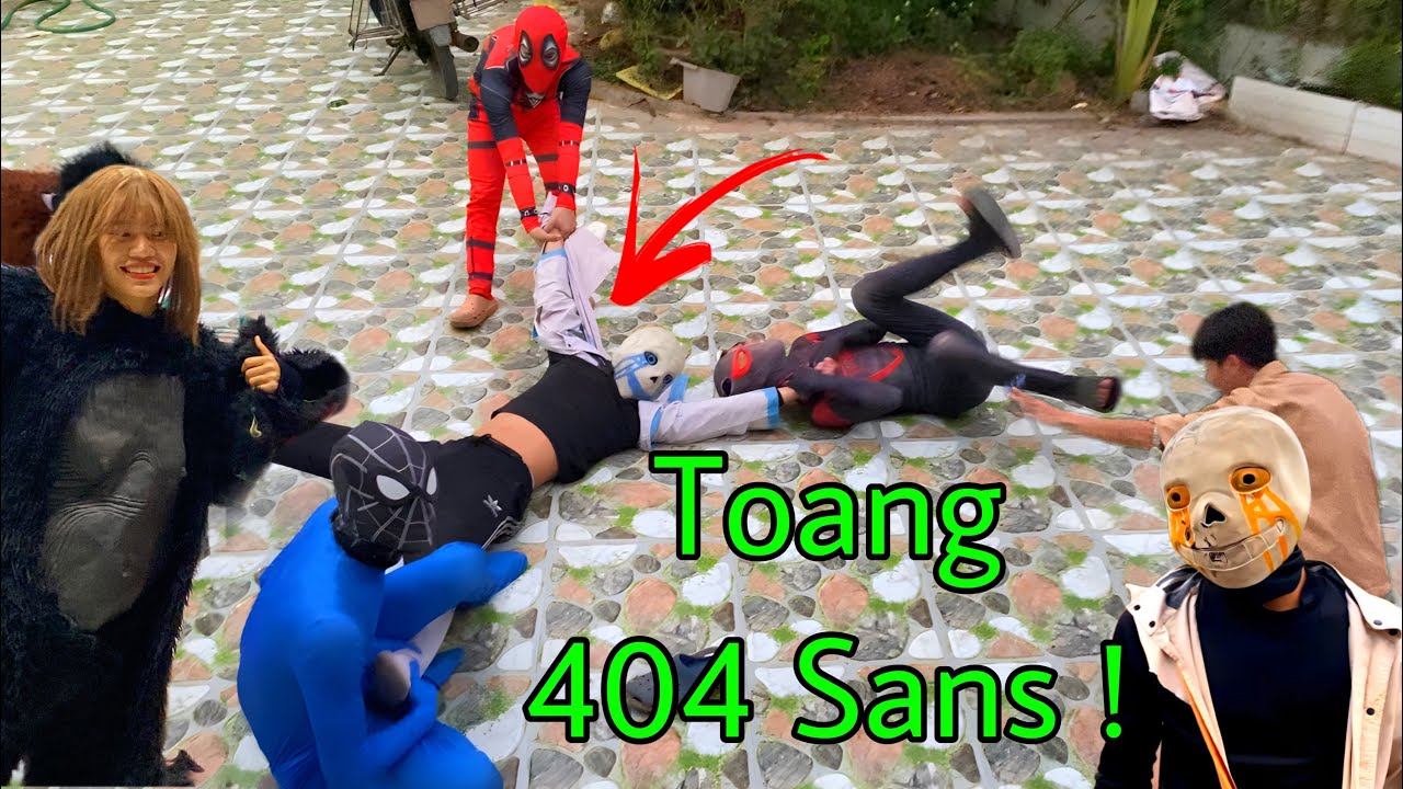 Alpha Sans với đồng bọn biến thành Siêu Nhân Troll Anh Bốn Sans và Cái Kết