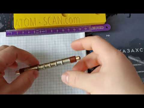 НЕРОБОЧИЙ СБМ-20 (два цоколя) лічильник Гейгера — Мюллера, видео 1