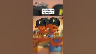 Dubbing upin ipin ff sg jengkol ipin hilang part 1