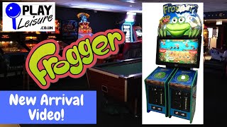 He's Big and Green... It's the Frogger Ticket Redemption Arcade Machine!