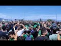 Πανηγυρισμοί στο αεροδρόμιο από οπαδούς του Παναθηναϊκού
