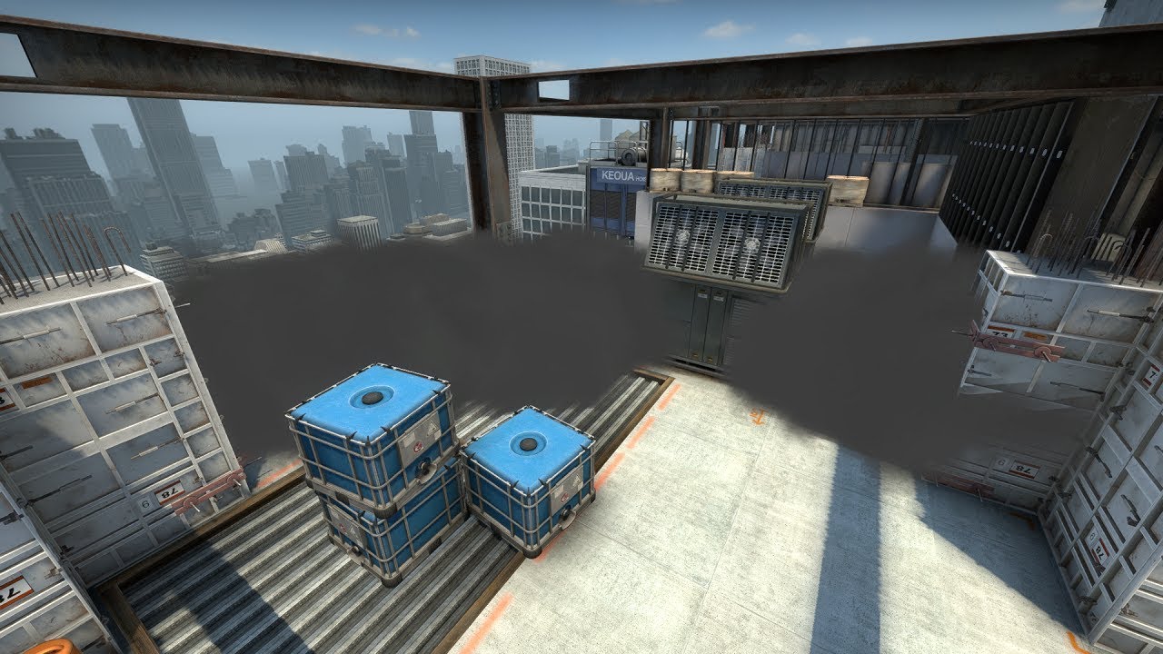 CSGO Smoke - Vertigo B Site (64 tick)