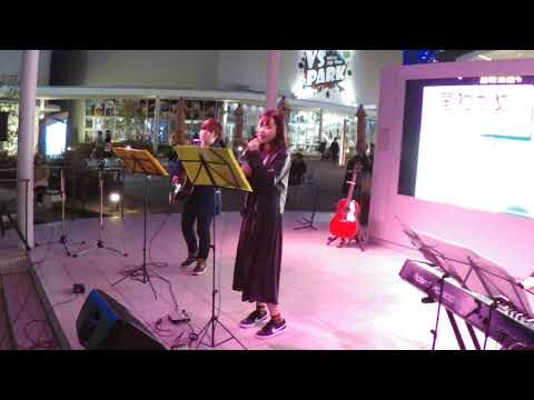 【第5回アコパラ】茎わかめfromうどんハウス／②未来予想図Ⅱ（DREAMS COME TRUE）　島村楽器エキスポシティ店ショップライブ