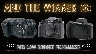 Which camera for ultra micro budget cinematography | BMPCC4k vs. Fuji XT3 vs. Canon M50