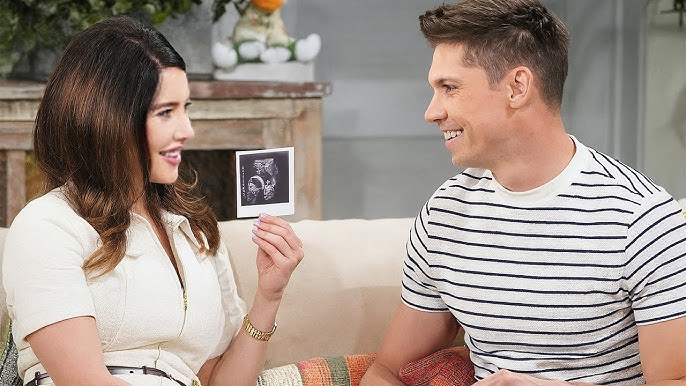 GOOD NEWS!! Steffy is pregnant again, but she'll leave town after finding  out Luna is still alive - YouTube