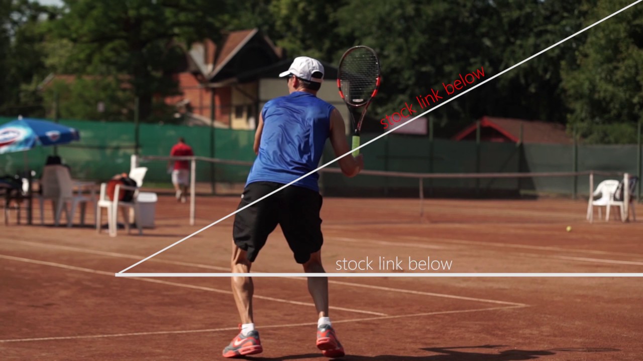 tennis game - TOP SELLING - STOCKVIDEO stock video tennis serve toss
