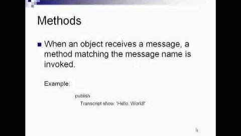 Pure object oriented languages-part2