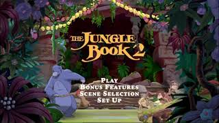 The Jungle Book 2 2003 - Dvd Menu Walkthrough