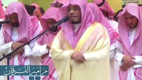 التائبون العابدون الحامدون السائحون الراكعون الساجدون تلاوة ابداعيه وباكيه للشيخ ياسر الدوسري