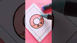 Satisfying painting with a Doughnut ?satisfyingpainting coloring Doughnut drawing