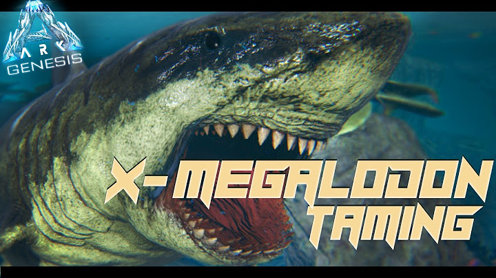 X-MEGALODON TAME/OCEAN BASE!! - Ark Genesis [#10]