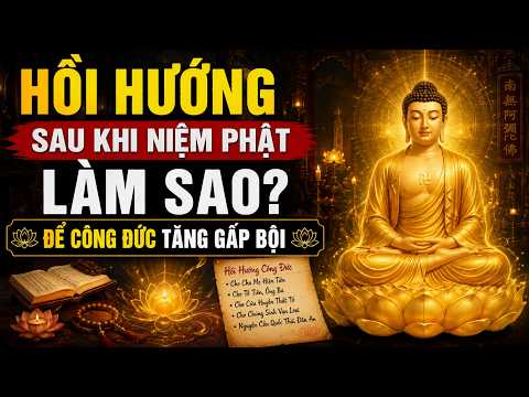 99% Người Niệm Phật Chưa Hiểu Đúng Ý Nghĩa Của Hồi Hướng