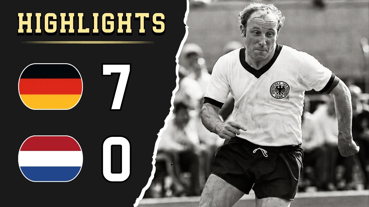 Uwe Seeler's Perfect Hat-Trick | Germany's Biggest Win Over