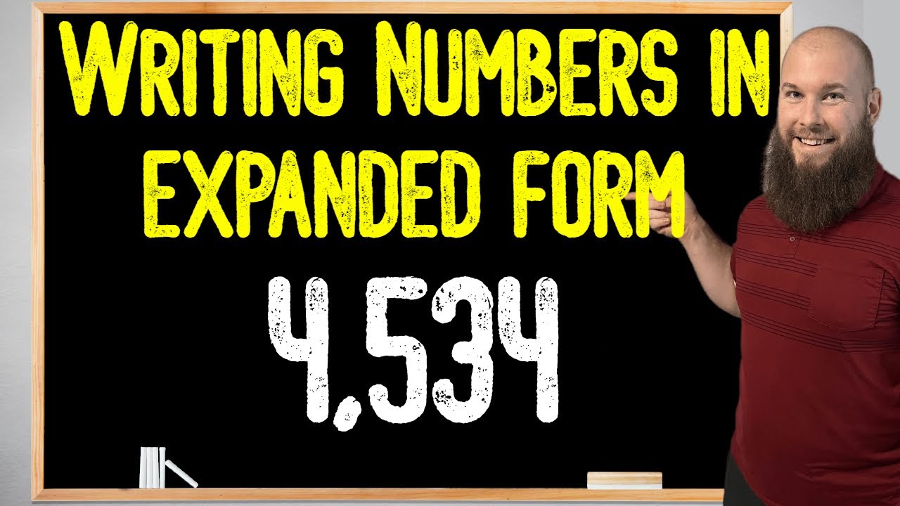 How To Write Numbers In Expanded Form | Part 1 - YouTube