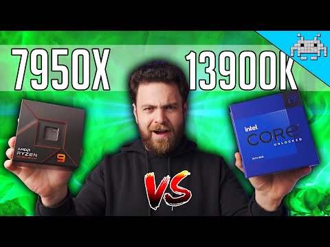 صراع الجبابرة / ماهو أقوى معالج في العالم i9 13900K أو RYZEN 7950X ؟