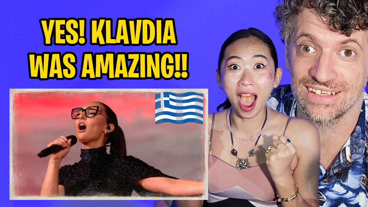 Our Reaction to Klavdia – Asteromáta (LIVE) | Greece 🇬🇷 | Second Semi-Final | Eurovision 2025