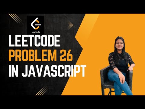 leetcode problem 26 || Remove Duplicates from Sorted Array || Javascript solution